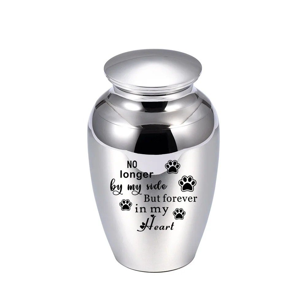 

Forever in My Heart Cremation Urns,Ashes Holder Keepsake,Pet Paw Memorial Mini Urn Funeral Cremation Urn Jewelry