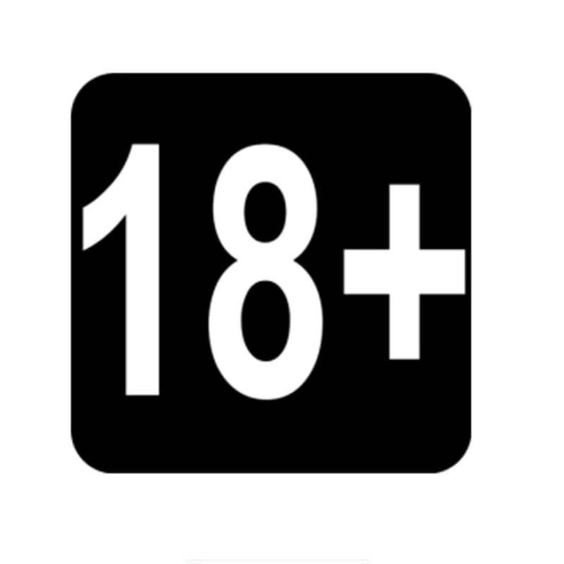 

18 Plus Vinyl Car Decorative Stickers Funny Motorcycle Window Bumper Decoration PVC Decal