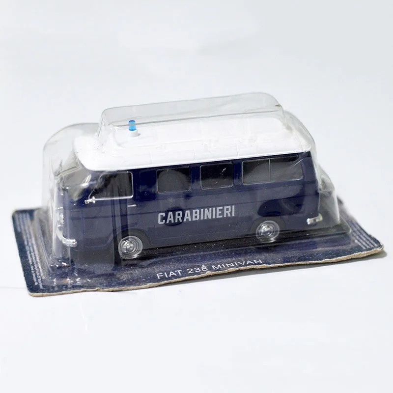 1/43 винтажный FIAT 238 минивен CARABINIERI модель игрушечного автомобиля сплав литой коллекцией Ретро Ван игрушки автобус