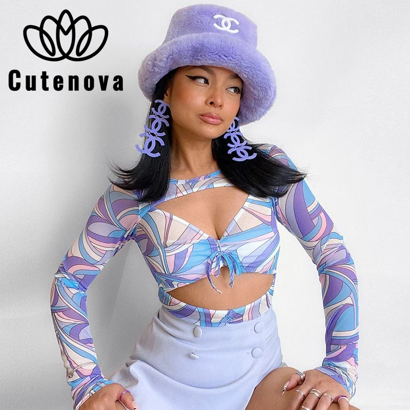 

Новинка, женская шифоновая блузка CuteNova, рубашки, женские топы, Свободная блузка, рубашка, рубашка на бретельках с открытыми плечами, женские ...