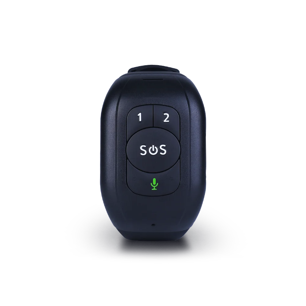 Экстренная сигнализация SOS Браслет на кнопке для пожилых детей 4G GSM Поддержка