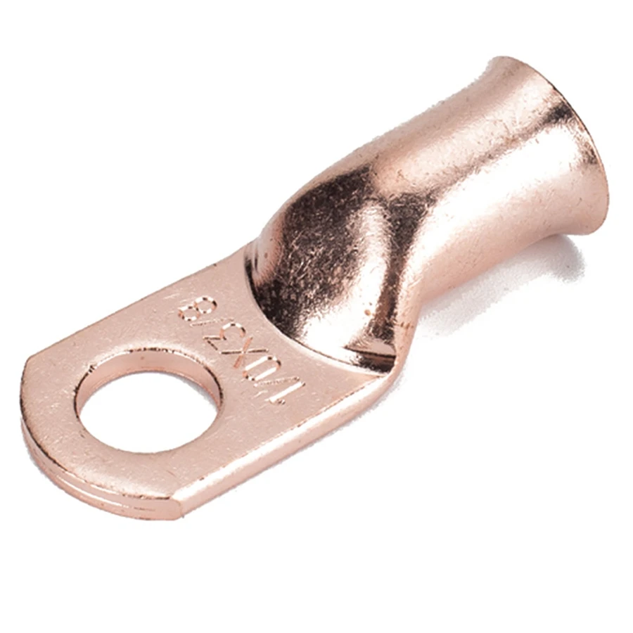 

50Pcs Round Circular Splicing Copper Terminal Wire Bare Cell Cable Connector Terminal