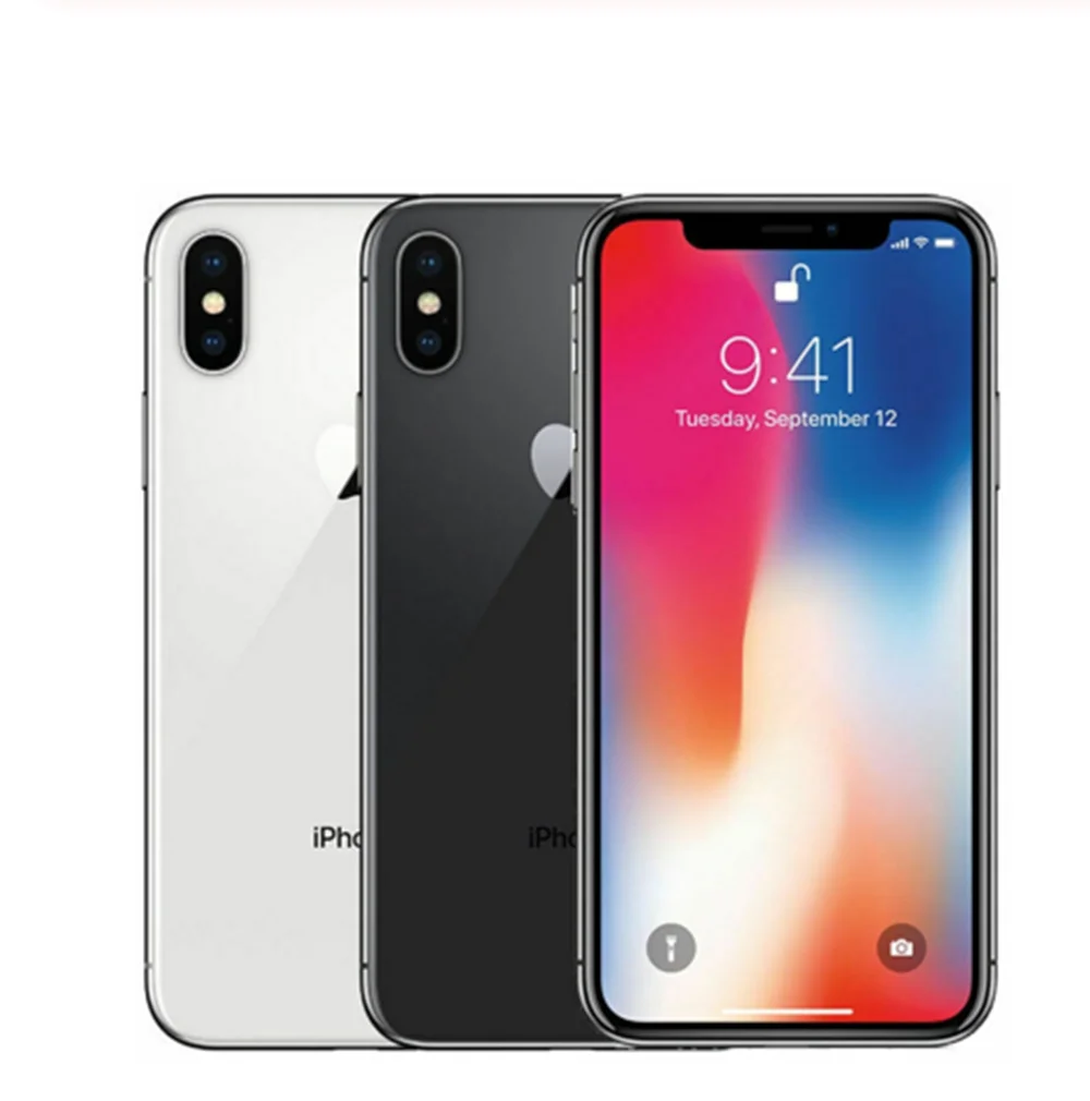 Apple iPhone X Unlocked Face ID LTE 5.8 inch Hexa Core IOS RAM 3GB ROM 64/ 256GB Fingerprint