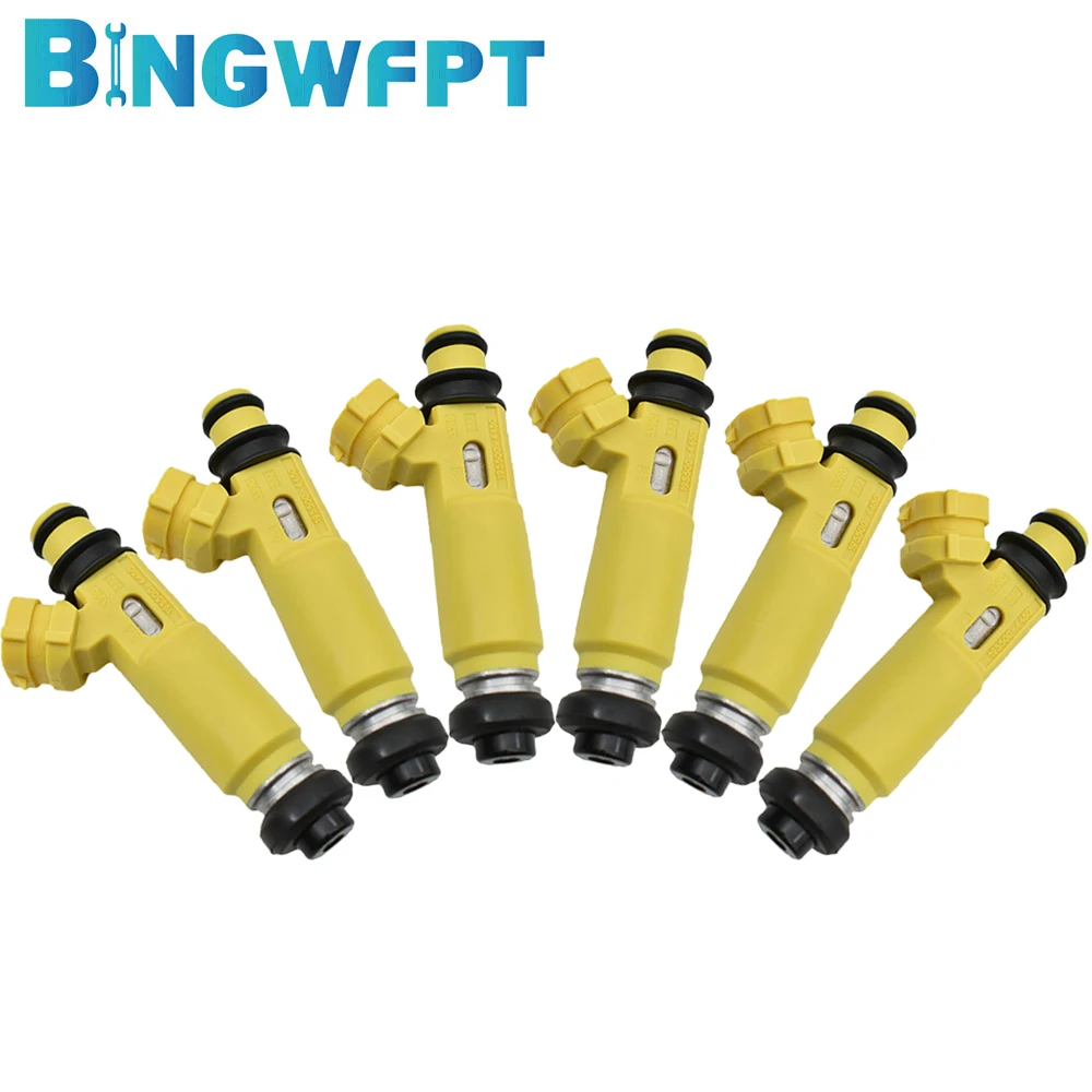 

6PCS For Mazda RX8 MX5 297-0041 Fuel Injector 2970041 195500-4450 1955004450