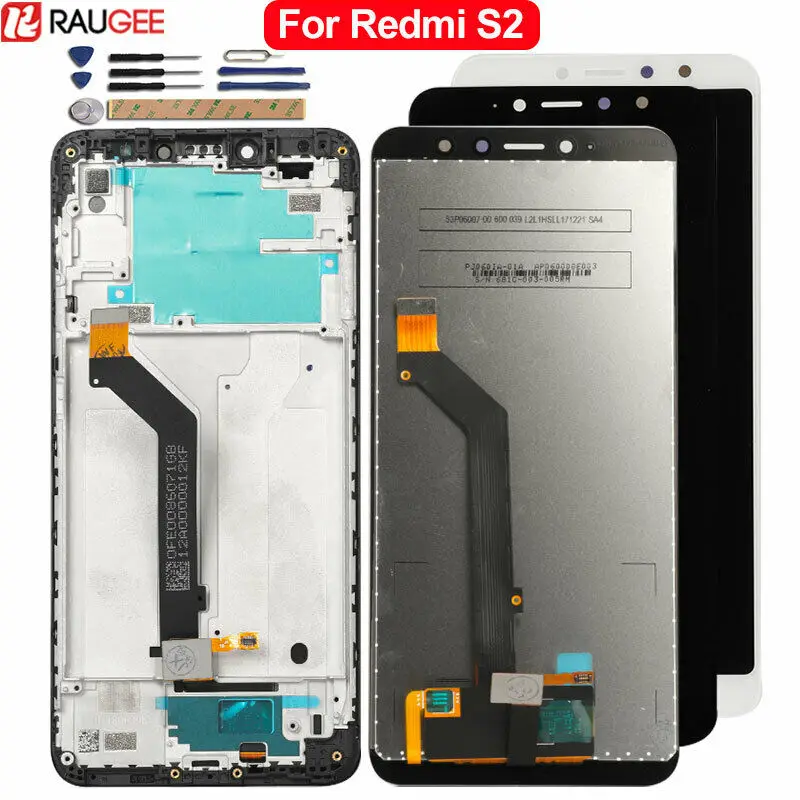 Оригинальный качественный ЖК-дисплей для Xiaomi Redmi S2 дигитайзер сенсорный экран в