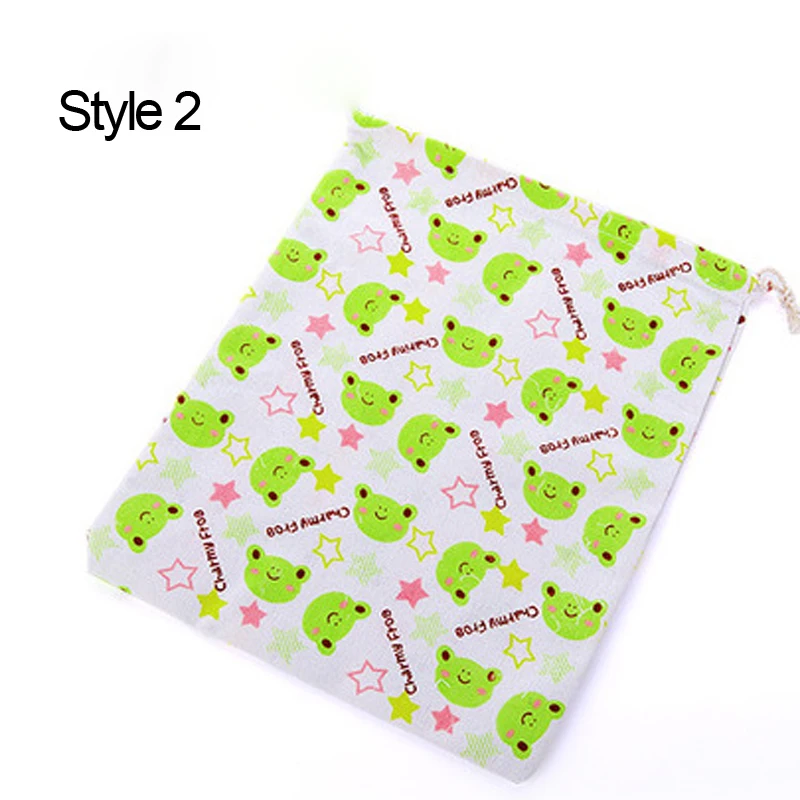 Style 2 Прочная хлопковая и корзина для белья, сумки для путешествий, обуви, белья, нижнего белья, косметический Органайзер, мешок для пыли, карманы для луча - Цвет: Style 2