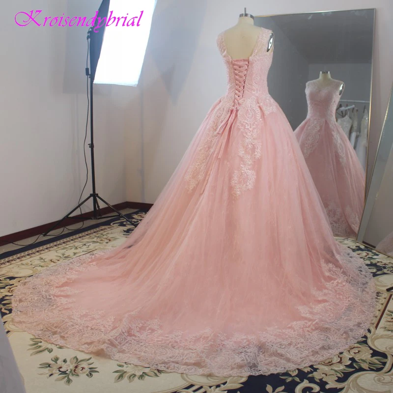 DZW026 Vestidos De Noiva винтажные кружевные свадебные платья 2019 robe de mariage романтические на