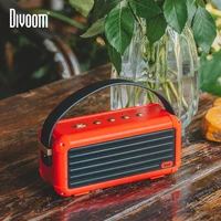 divoom mocha 40w superior bass portable wireless bluetooth speaker retro design 6 drivers for 25h playtime smart home decoration