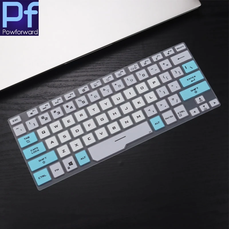 Silicone Clear Keyboard Skin Cover Protector for Asus ROG Zephyrus G14 GA401 GA401ii GA401iv GA401iu 14-inch gaming notebook | Компьютеры