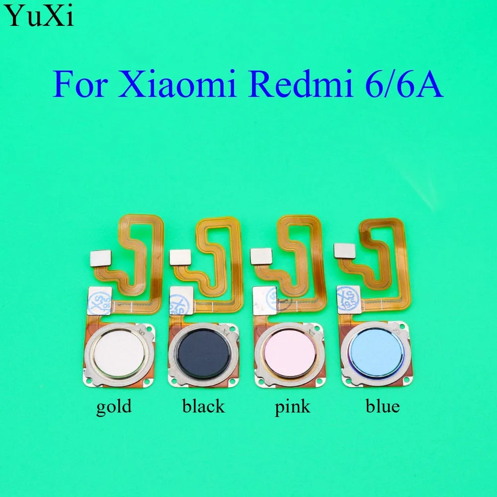 

for Xiaomi Redmi 6 /6A Fingerprint Scanner Flex Cable Touch Sensor ID Home Button Return Ribbon Flex Cable Repair Spare Parts