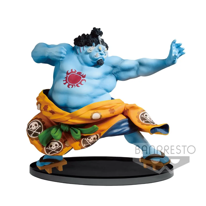 

Anime Figure One Piece BANDAI Jinbe Fish Are Karate The King of Pirates Top Battle BWFC Hand-made Model Decoration Statue