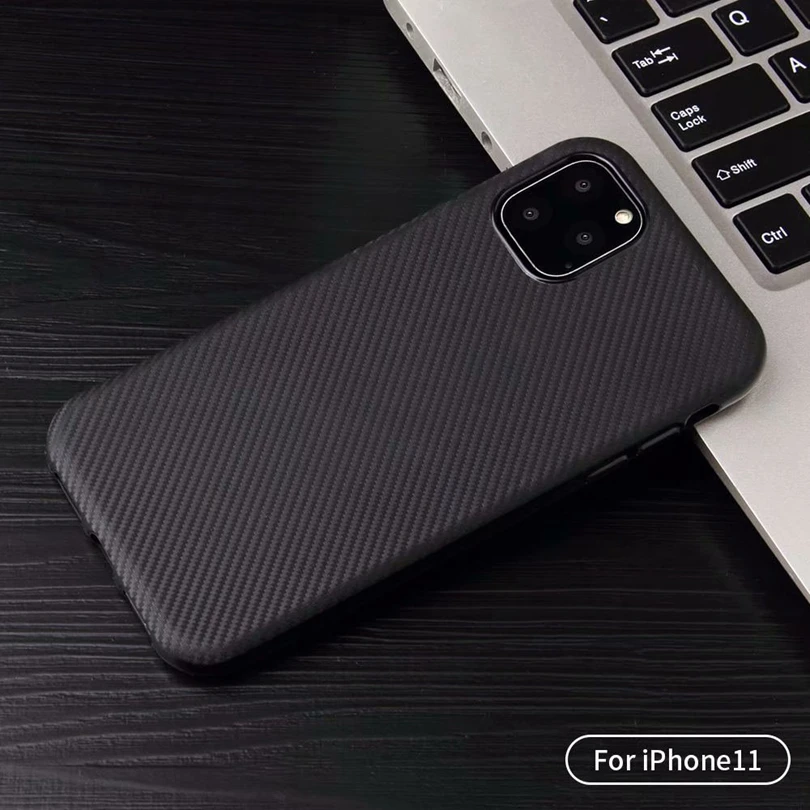 Для iPhone 11 Pro/iPhone11 Pro 5 8 &quotчехол из углеродного волокна чехол для iPhone11 8&quot Матовый