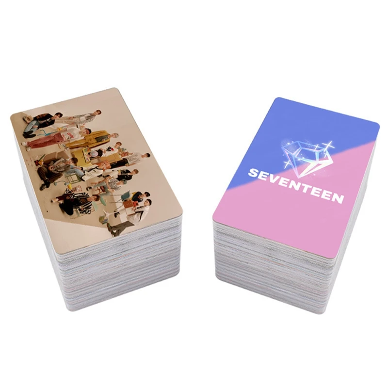 Новинка KPOP Seventeen Fallin'Flower Lomo Фотокарточка ПВХ открытки самодельная 14