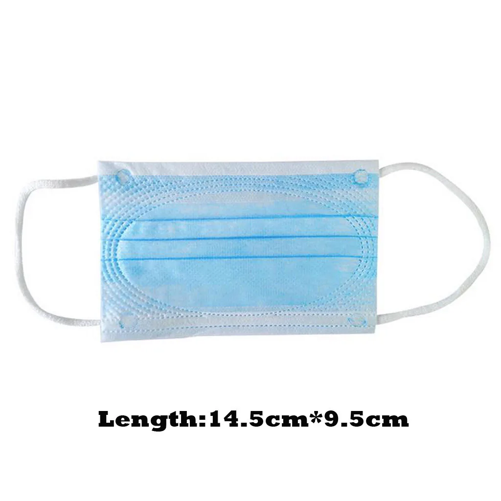 

50pc Kids Disposable Masker Children 3 Layers Mascarillas Breathable Cubrebocas Halloween Cosplay Face-masks Mondkapjes