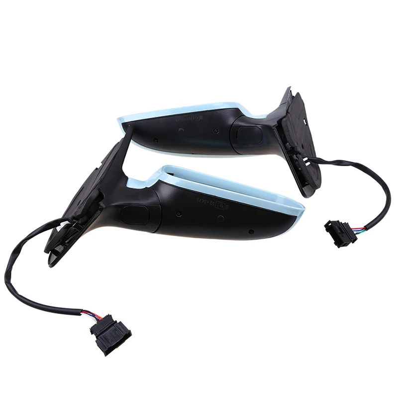 Posbay Автомобильное зеркало заднего вида синие линзы стекло дверь крыло зеркала