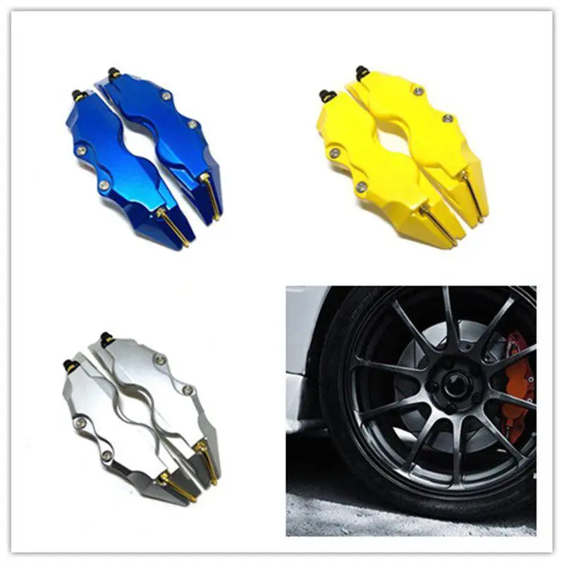 2 шт. автомобильная Тормозная Скоба Крышка круглый декоративный коврик тормозной