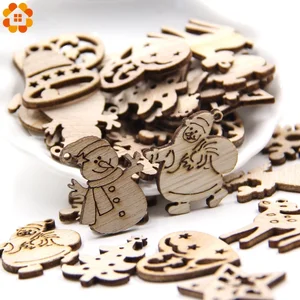 50 шт., подвесные украшения для новогодней елки в форме снеговика