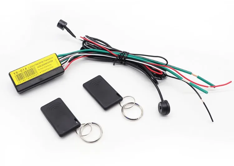 2 4G иммобилайзер рчид Беспроводной замок двигателя Автомобильная Сигнализация