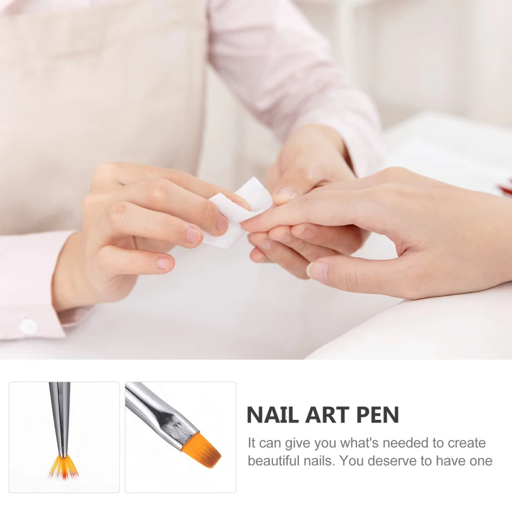 

3Pcs Creative Manicure DIY Pens Multifunction Painting Drawing Brushes Black