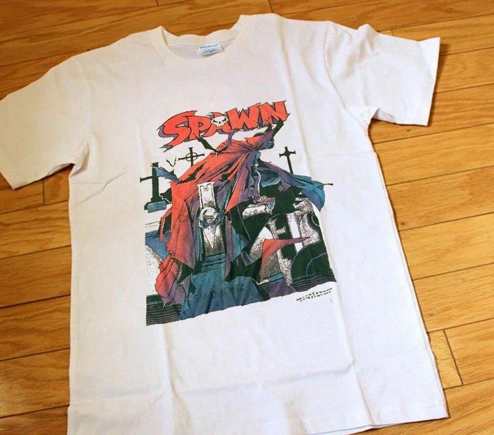 Spawn комикс Винтаж 1993 редкий Тодд МакФарлейн футболка ограниченный выпуск хит |