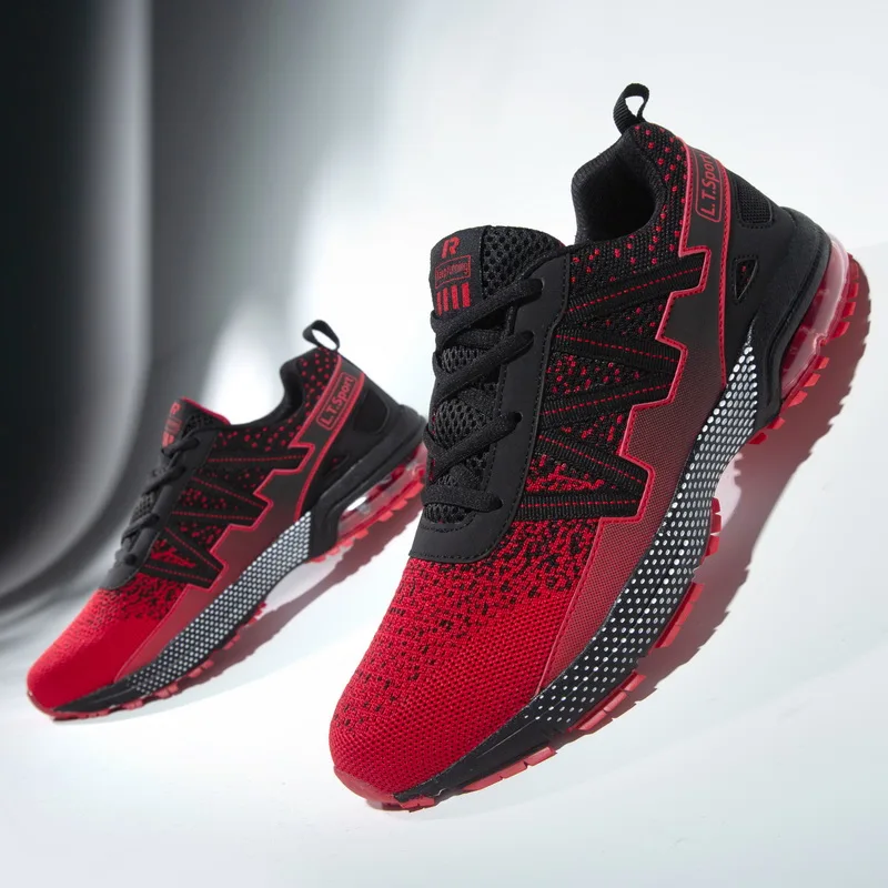 

Кроссовки мужские сетчатые для улицы, дышащие Сникерсы, повседневсветильник обувь, легкая мягкая прогулочная обувь на платформе, осень