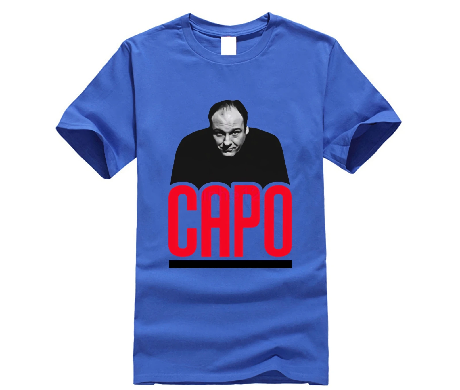 Новое поступление мужская футболка мафия Капо Тони Сопрано неофициальный в с