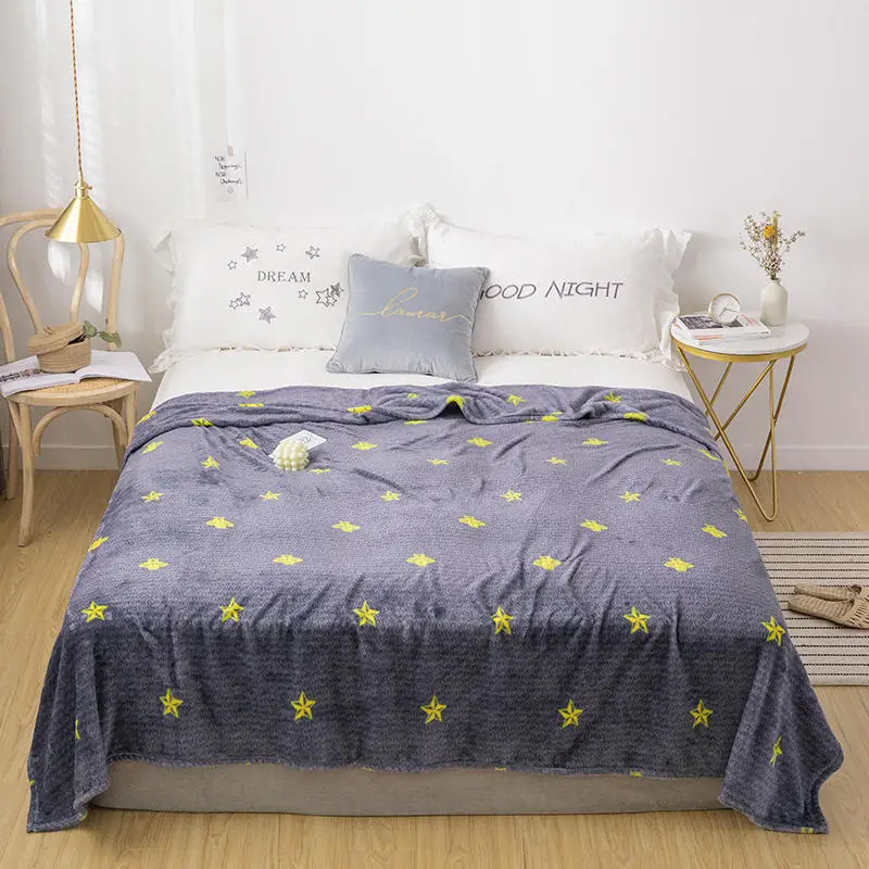 

bed textile cute PLUSH WOOL FLUFFY GIRLS BOYS ADULT BLANKETS a plaid fleece real faux fur fox BLANKET