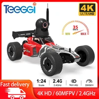 teeggi jy88 rc car 114 2ch 2 4g 35kmh racing remote control with 4k hd camera high speed car off road truck kid for toy gifts