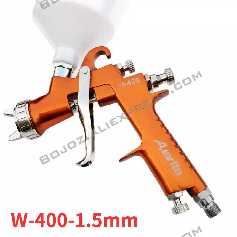 Пневматические распылители краски W400 HVLP Гравитационный пистолет для подачи