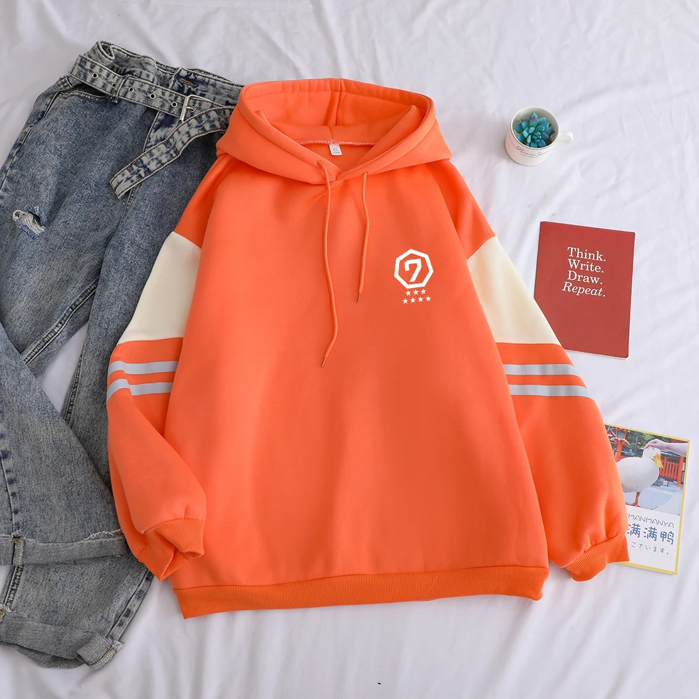 Толстовка женская с капюшоном в стиле хип-хоп | Женская одежда