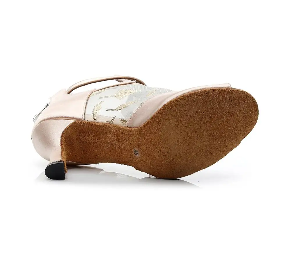 Женская обувь для латиноамериканских танцев на высоком каблуке