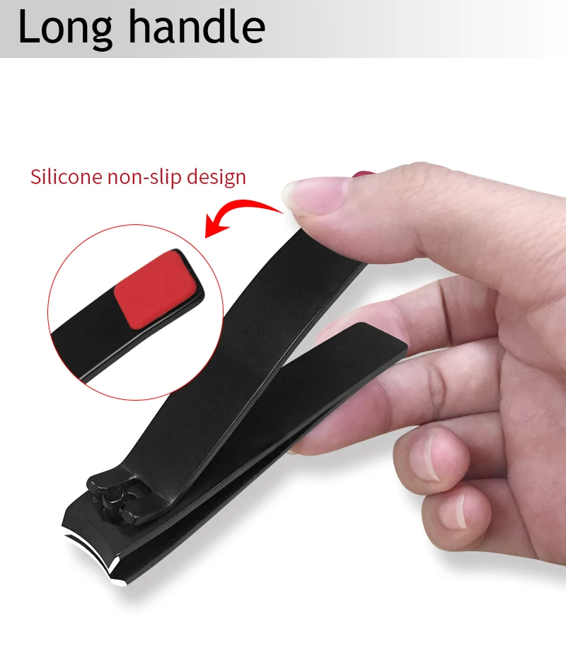 Кусачки для ногтей из нержавеющей стали изогнутые лезвия кусачки Маникюрный