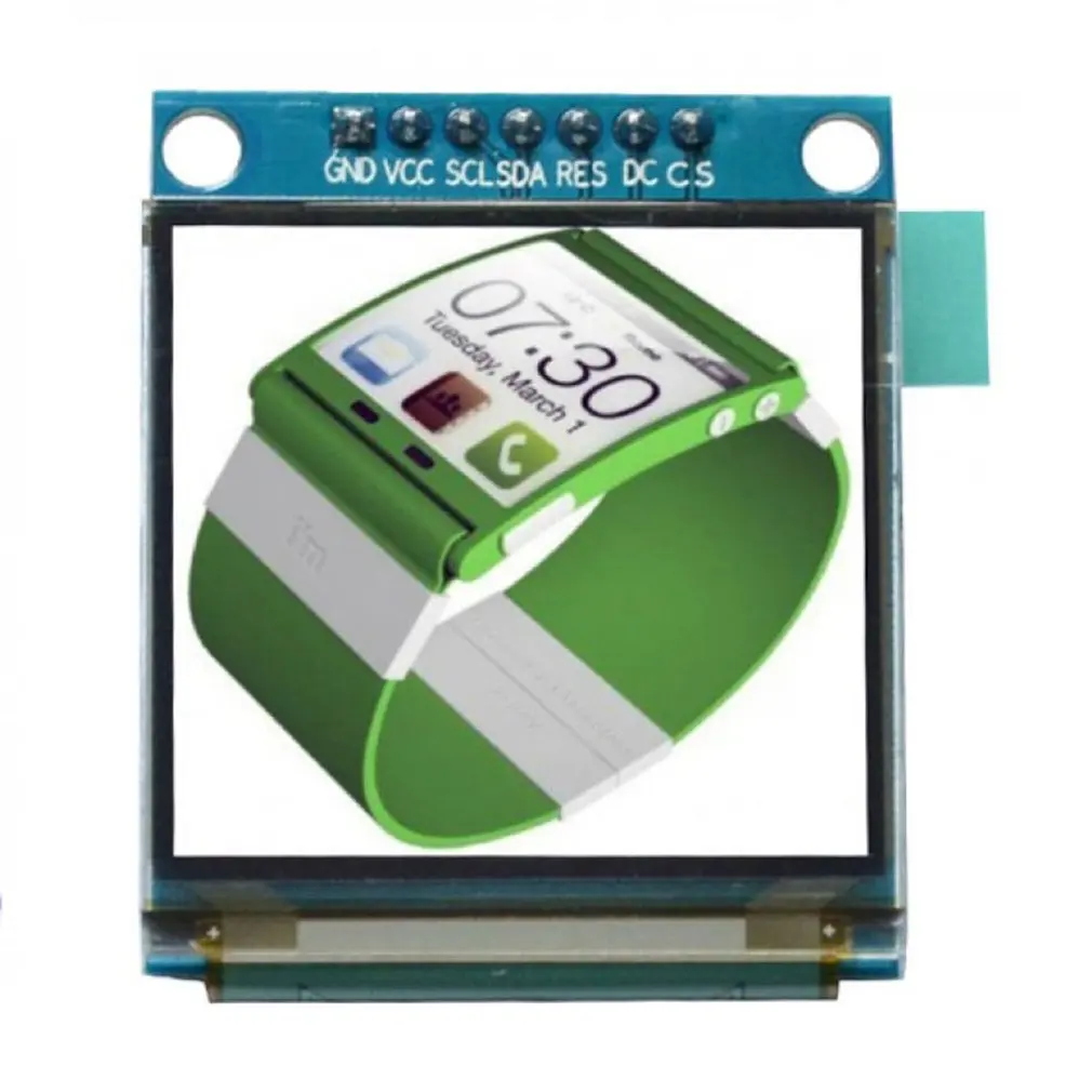 

Полноцветный OLED-модуль с дисплеем 1,5 дюйма, 7 контактов, SSD1351 Драйвер IC 128(RGB)* 128, интерфейс SPI для 51 STM32 Arduino