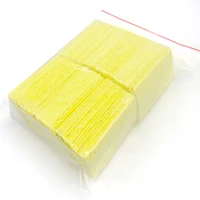 100 pcsset welding sponge high temperature soldering iron cleaning compressed wood tool tin solder foam removal tools welding