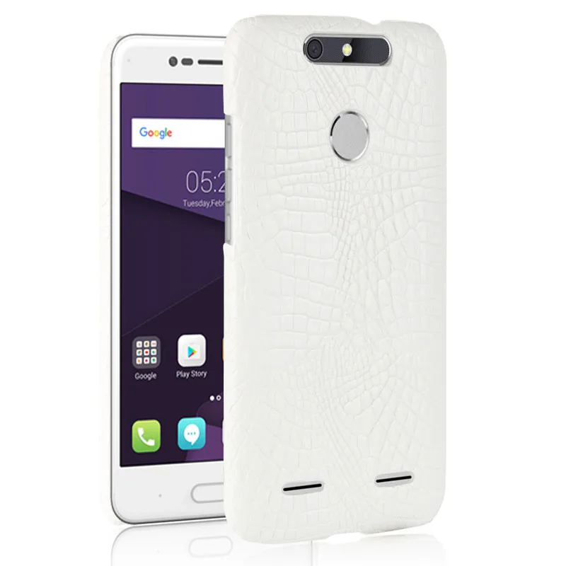 White Для ZTE Blade V8 мини чехол Роскошный Жесткий PU кожаный чехол для телефона для ZTE Blade V8 Mini V8mini V0850 чехол 5,0 дюймов - Цвет: White