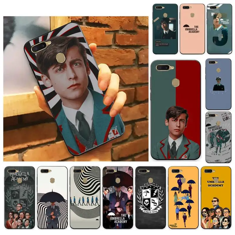 

FHNBLJ The Umbrella Academy Phone Case For Oppo A9 Realme C3 6Pro Coque For vivo Y91C Y17 Y19 Back Cover