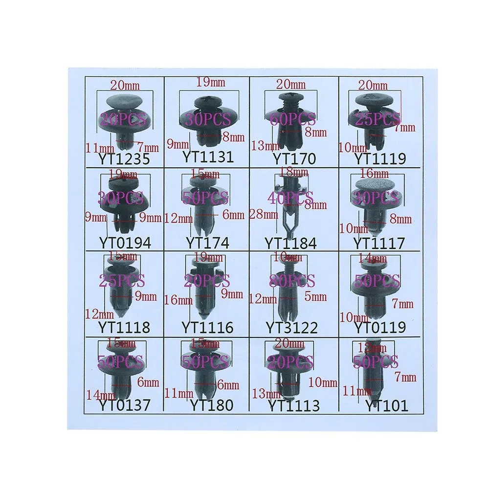 Автомобильный корпус пластиковый штифт заклепка отделка крепежных деталей