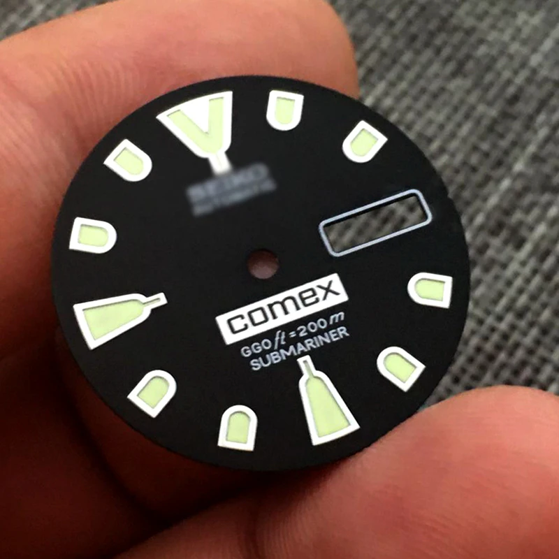 Аксессуары для часов бутальный циферблат подходит движения Seiko Nh36 двойной