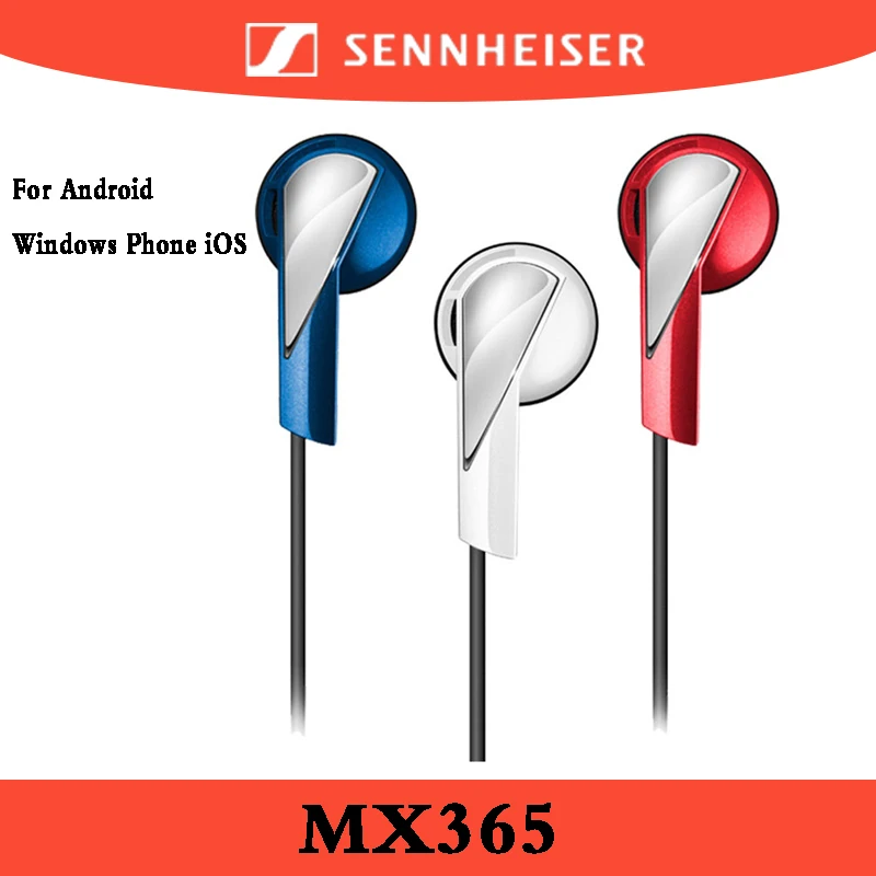 

Original SENNHEISER mx365 Earbud Mobile Phone Headset Subwoofer Sports Universal Headset