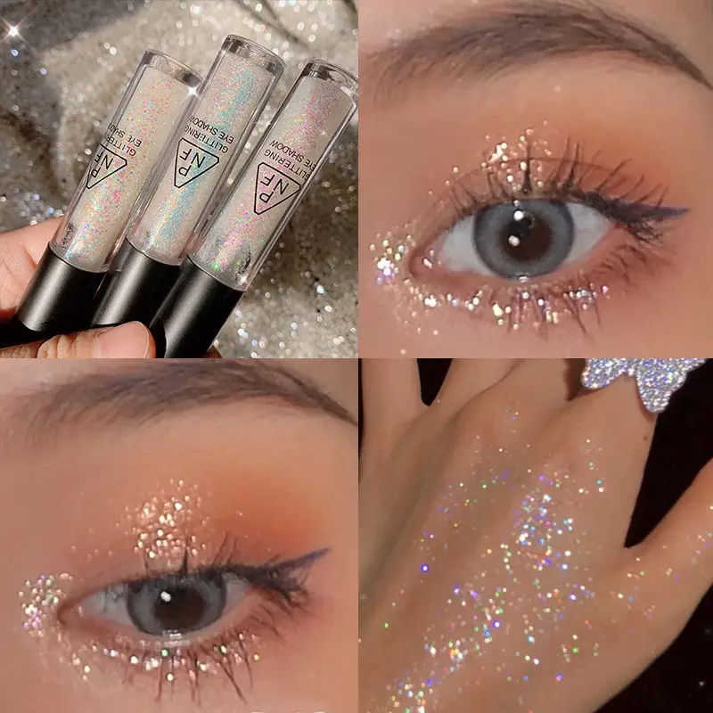 1PC Shimmer and Shiny Waterproof Liquid Glitter Eyeliner Eyeshadow Makeup Metallic Eye Liner Pen Beauty Party Tools - купить по