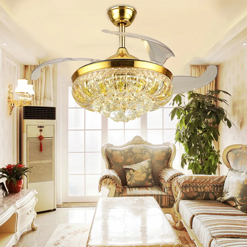 42 дюймов потолочный вентилятор-Отель Ресторан вентилятор светильник