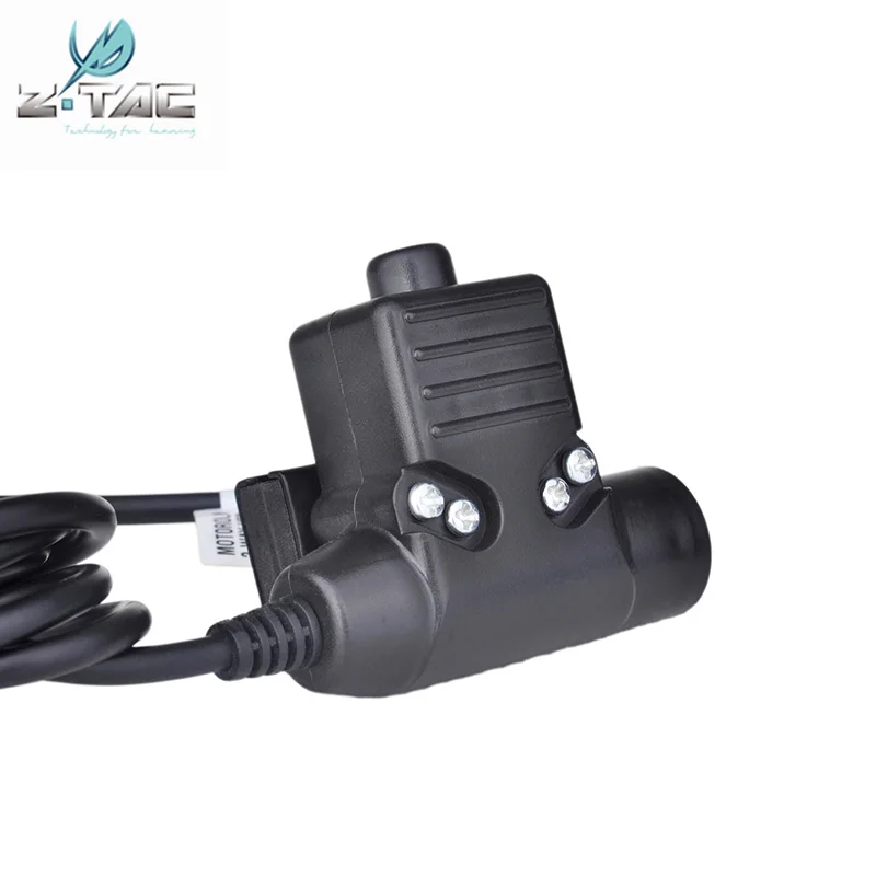 Z тактический страйкбол U 94 гарнитура PTT U94 2 Pin для KENWOOD/Motorolar говорить об/2