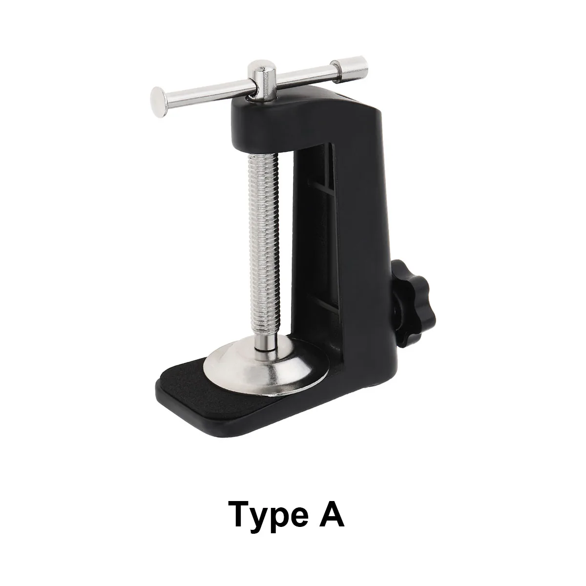 Aluminum Alloy Microphone Cantilever Bracket Clamp Holder with 12MM Hole Diameter and Non-slip Mat for Audio accessories | Лампы и