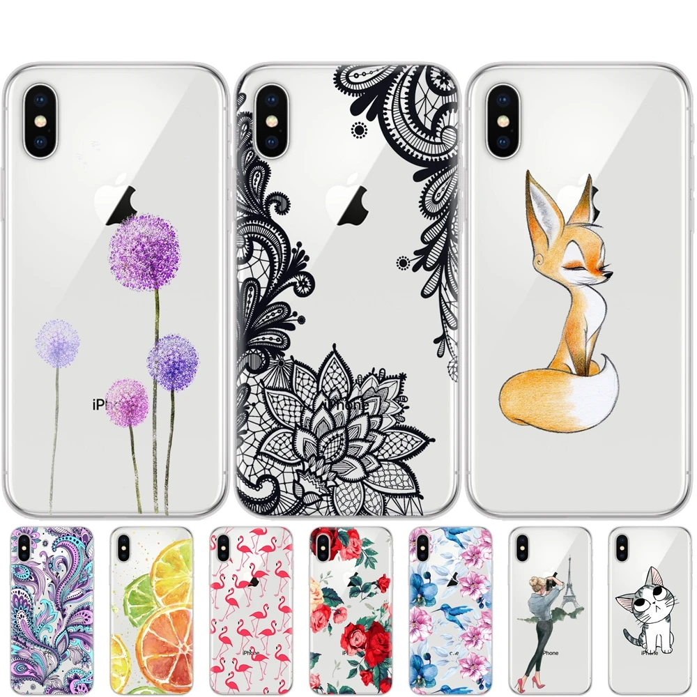 Чехол для Телефона iphone X XS XR мягкий силиконовый чехол Xs Max Etui бампер задняя крышка