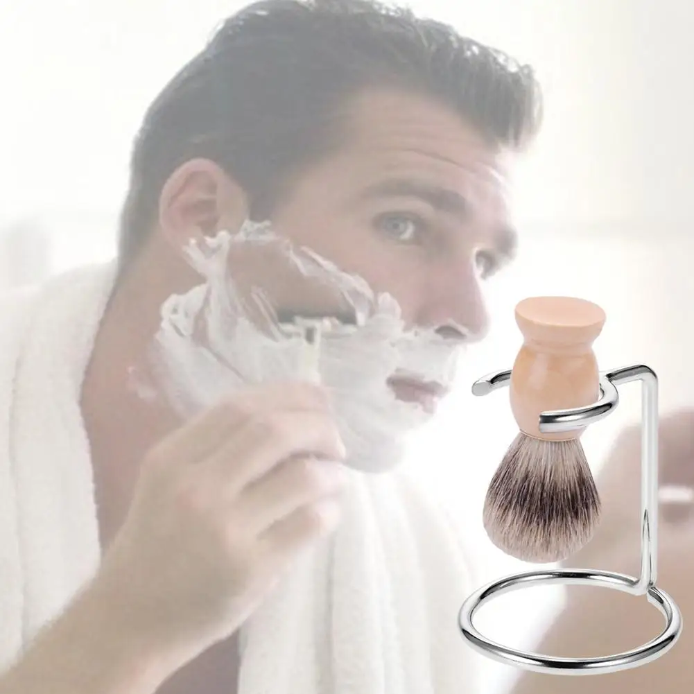 Men's Shaving Brush Holder Single Head Hanging Stand Beard Accessories | Красота и здоровье