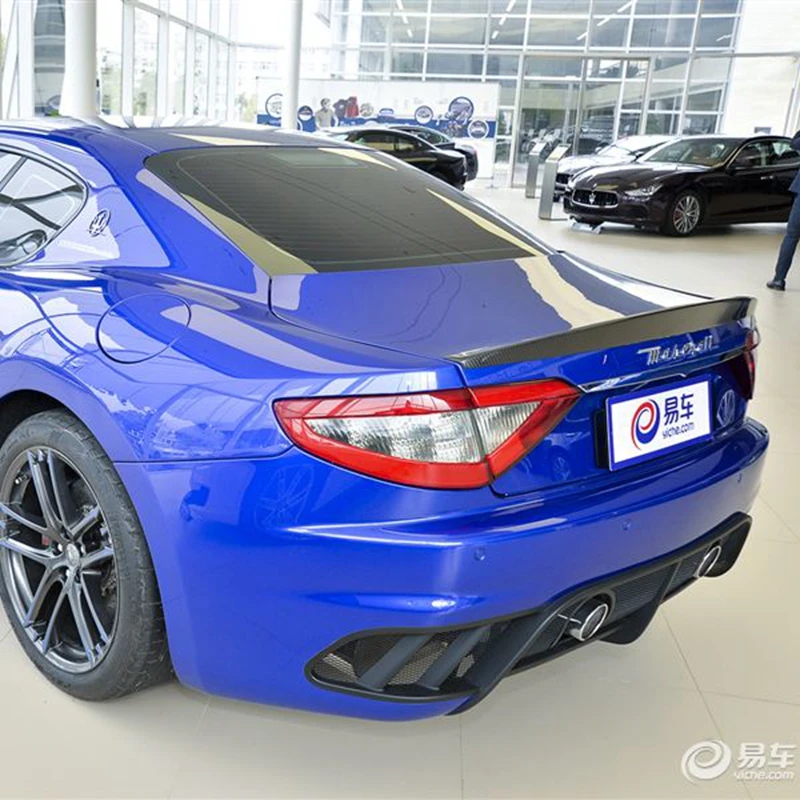 Углеродное волокно заднее крыло багажника выступ Спойлеры подходит для Maserati Gran TURISMO GT GTS Coupe 2 двери 2011