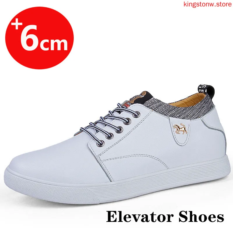 Мужские кожаные кроссовки увеличивающие рост |