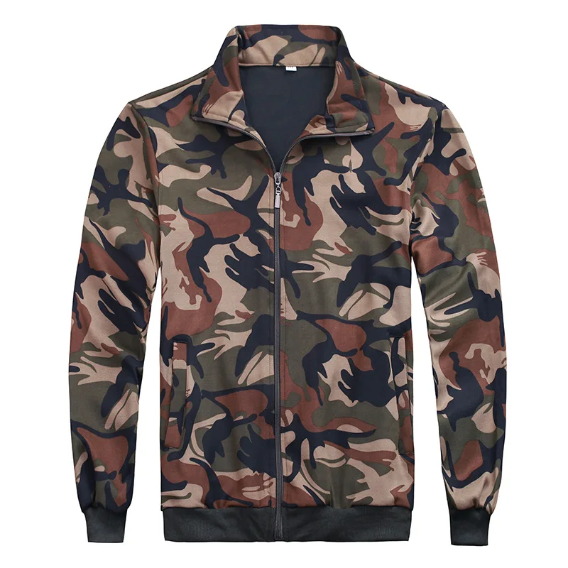 

Men's Camouflage Knitted Stretch Training Suit Can Be Worn In All Seasons, Anti-wear Overalls, Men and Women Can Wear Sportswear