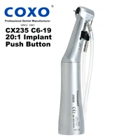 coxo yusendent dental 201 reduction implant surgery surgical push button contra angle handpiece fit nsk