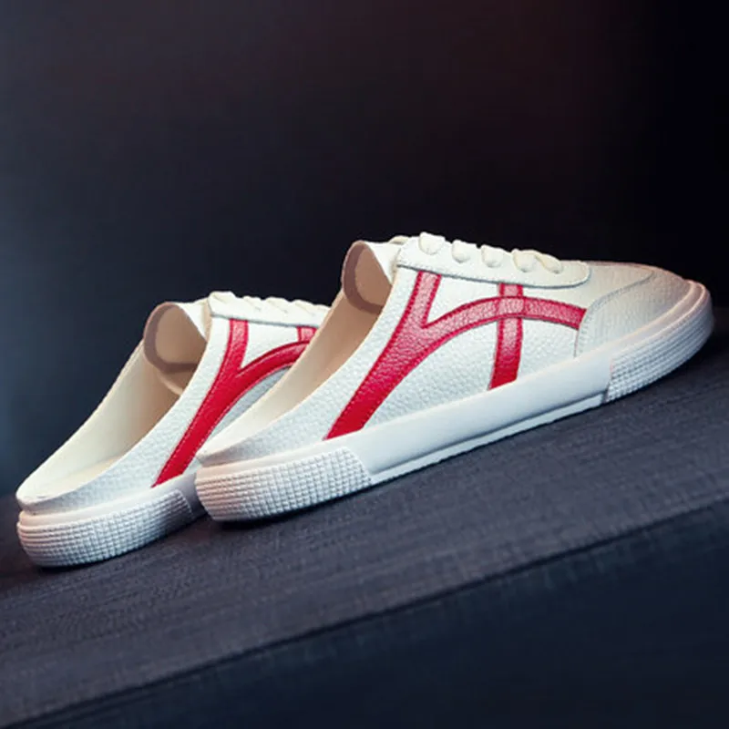 Высокая версия W кожаные маленькие белые туфли женская обувь 2019 г. новая весенняя